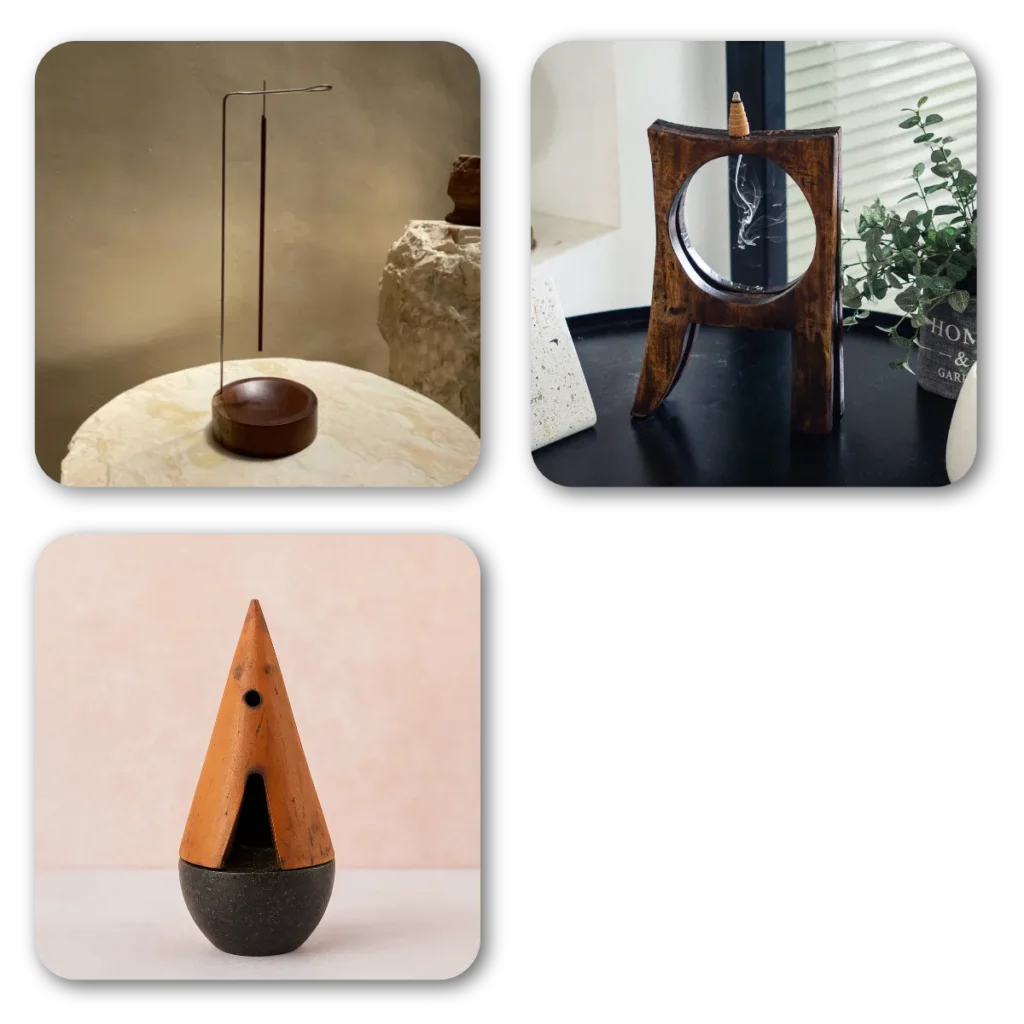 Incense Holder Wood Marmer