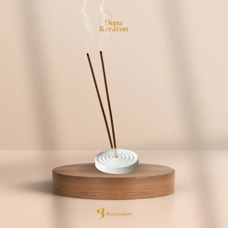Tempat dupa - bulat pipih 1